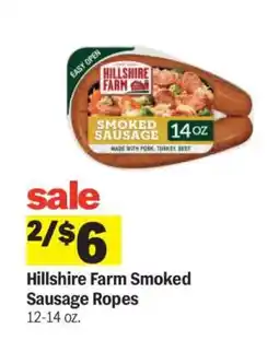 Meijer Hillshire Farm Smoked Sausage Ropes offer