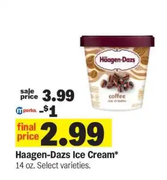 Meijer Häagen-Dazs Ice Cream offer