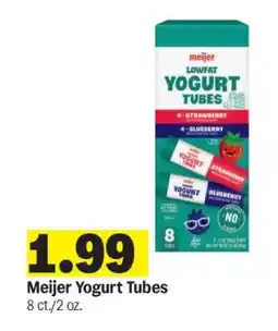 Meijer Meijer Yogurt Tubes offer
