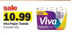 Meijer Viva Paper Towels offer