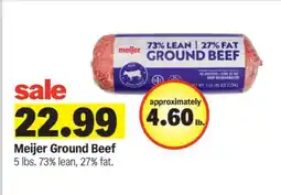 Meijer Meijer Ground Beef offer