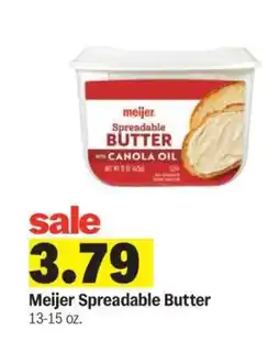 Meijer Meijer Spreadable Butter offer