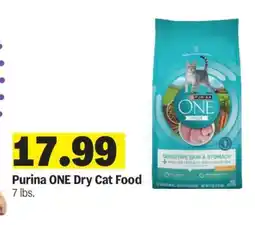 Meijer Purina One Dry Cat Food offer