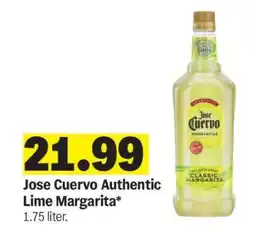 Meijer Jose Cuervo Authentic Lime Margarita offer