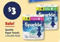 Family Dollar Sparkle Paper Towels offer