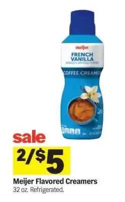 Meijer Meijer Flavored Creamers offer