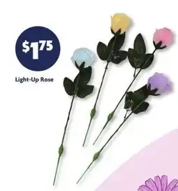 Family Dollar Light-Up Rose offer