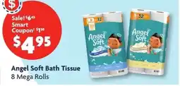 Family Dollar Angel Soft Bath Tissue offer
