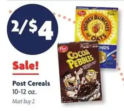 Family Dollar Post Cereals offer