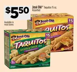 Dollar General José Olé Taquitos 15 oz offer