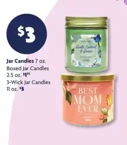 Family Dollar Jar Candles offer