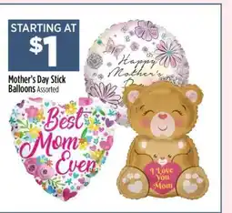 Dollar General Mother's Day Stick Balloons offer
