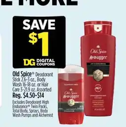 Dollar General Old Spice offer