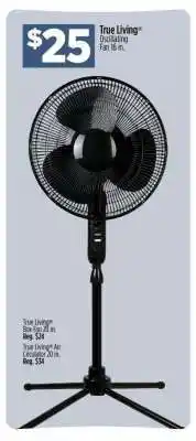 Dollar General True Living Oscillating Fan 16 in offer