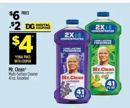 Dollar General Mr. Clean offer