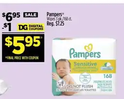 Dollar General Pampers offer
