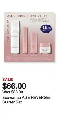 Ulta Beauty Exuviance AGE REVERSE+ Starter Set offer