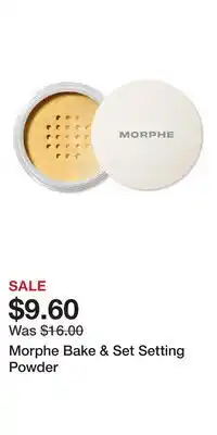 Ulta Beauty Morphe Bake & Set Setting Powder offer
