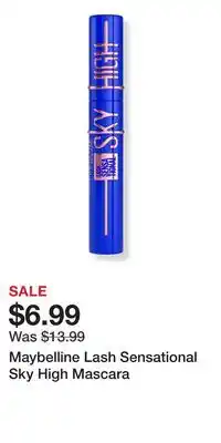 Ulta Beauty Maybelline Lash Sensational Sky High Mascara offer