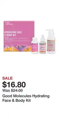 Ulta Beauty Good Molecules Hydrating Face & Body Kit offer
