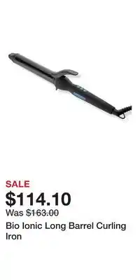Ulta Beauty Bio Ionic Long Barrel Curling Iron offer