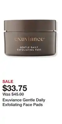 Ulta Beauty Exuviance Gentle Daily Exfoliating Face Pads offer