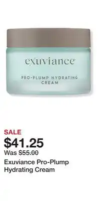 Ulta Beauty Exuviance Pro-Plump Hydrating Cream offer