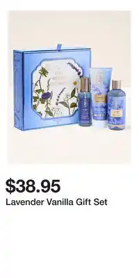 Bath & Body Works Lavender Vanilla Gift Set offer