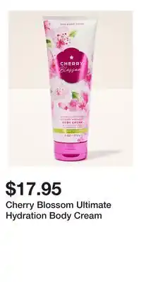 Bath & Body Works Cherry Blossom Ultimate Hydration Body Cream offer