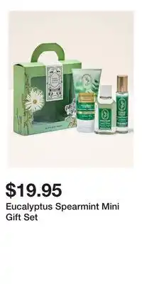 Bath & Body Works Eucalyptus Spearmint Mini Gift Set offer