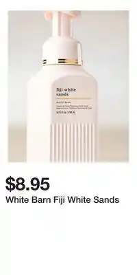 Bath & Body Works White Barn Fiji White Sands offer