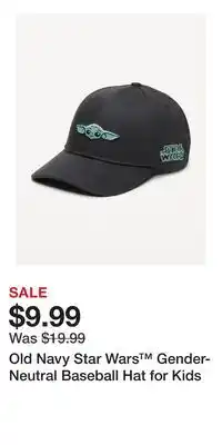 Old Navy Old Navy Star Wars Gender-Neutral Baseball Hat for Kids offer