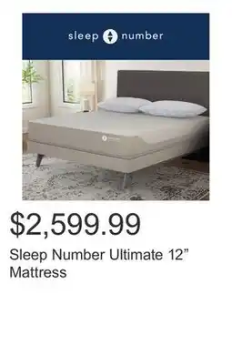Costco Sleep Number Ultimate 12 Mattress offer