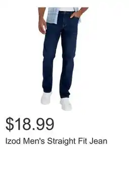 Costco Izod Men's Straight Fit Jean offer