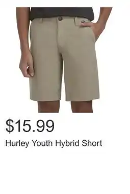 Costco Hurley Youth Hybrid Short offer