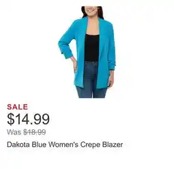 Costco Dakota Blue Women's Crepe Blazer offer