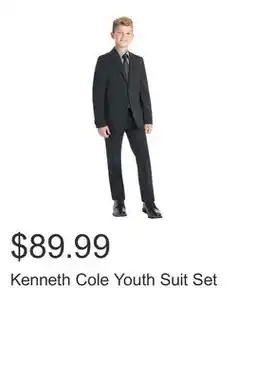 Costco Kenneth Cole Youth Suit Set offer