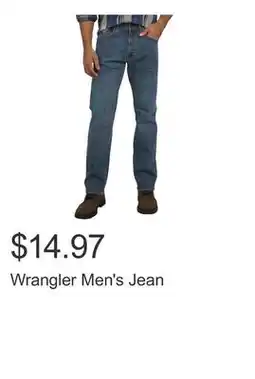 Costco Wrangler Men's Jean offer