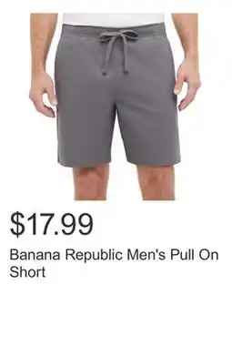 Costco Banana Republic Men's Pull On Short offer