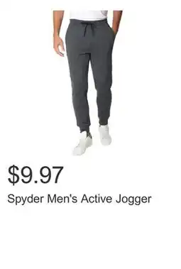 Costco Spyder Men's Active Jogger offer