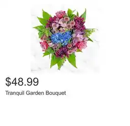 Costco Tranquil Garden Bouquet offer