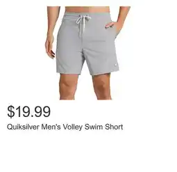Costco Quiksilver Men's Volley Swim Short offer