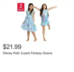 Costco Disney Kids' 2-pack Fantasy Gowns offer