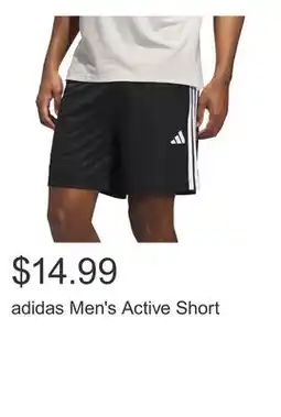 Costco adidas Men's Active Short offer