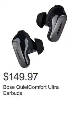 Costco Bose QuietComfort Ultra Earbuds offer