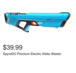 Costco SpyraGO Premium Electric Water Blaster offer