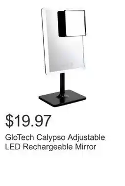 Costco GloTech Calypso Adjustable LED Rechargeable Mirror offer