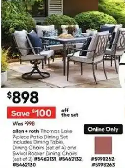 Lowe's Allen roth offer