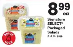 ACME Signature select packaged salads offer