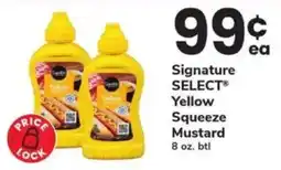 ACME Signature select Yellow Squeeze Mustard offer